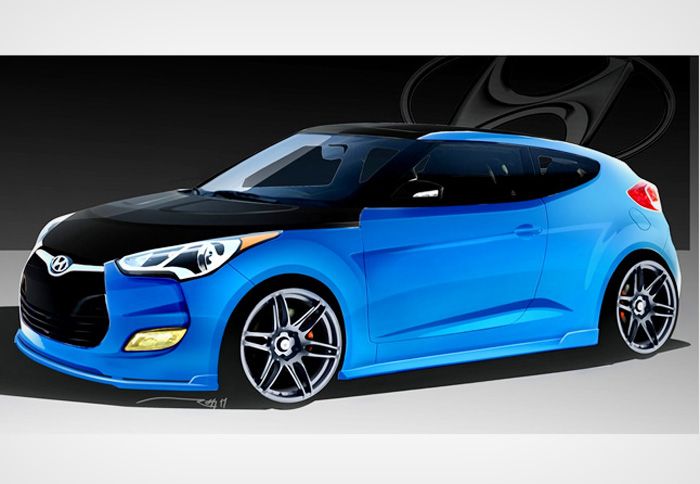 Πρόγευση του Hyundai Veloster turbo